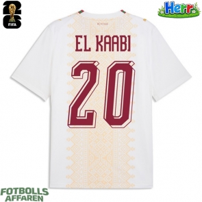 Marocko Ayoub El Kaabi #20 Bortatröja VM 2026 Kortärmad